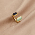 Wrap Ring with Aquamarine